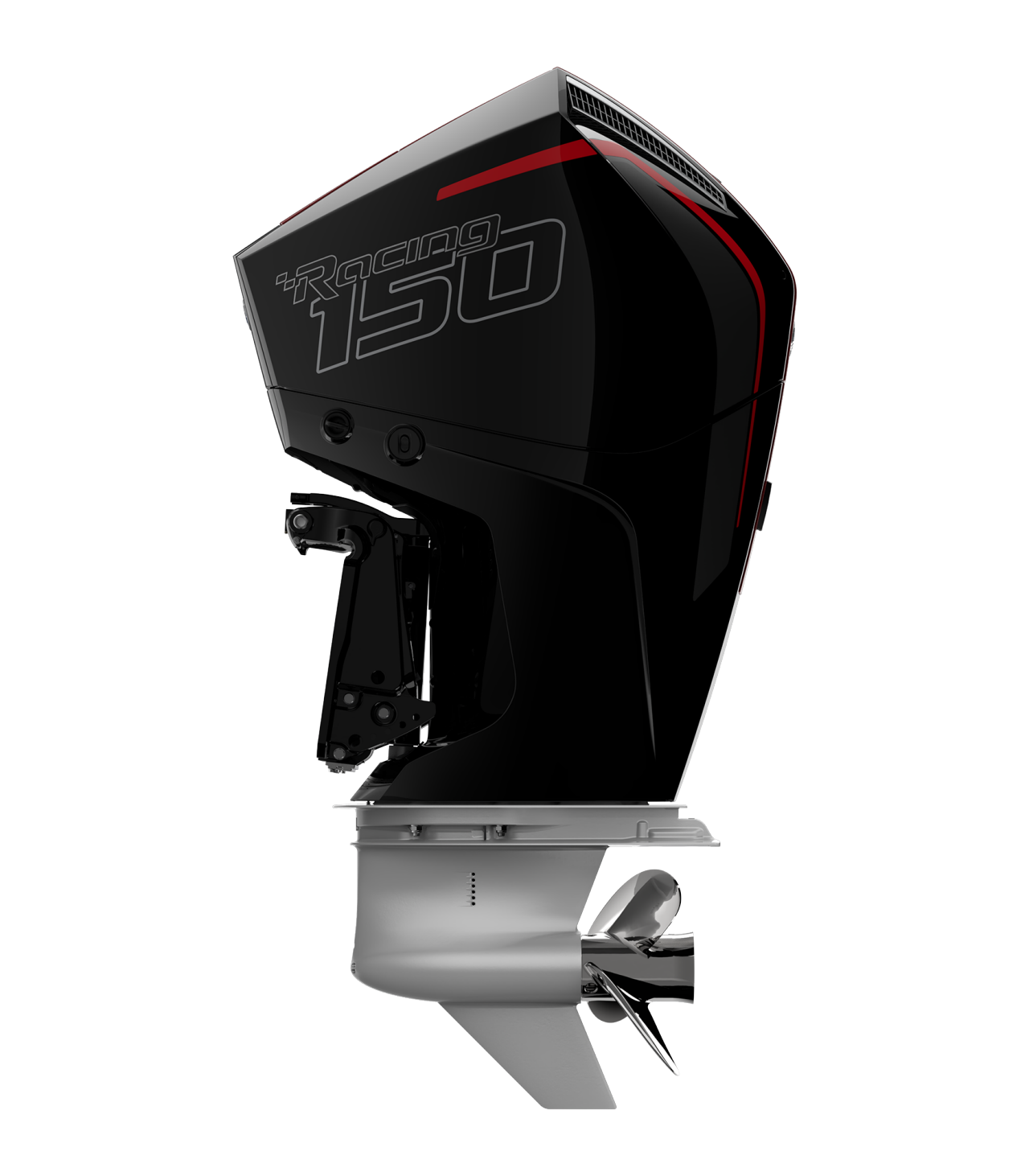 Mercury 150R V6 4.8" 1.85:1 CXL LH (Black) GHM-RACE-150R-CXL-LH-BLK — outboard motor