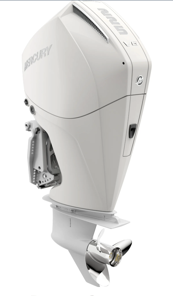 Mercury 225L FourStroke DTS Pearl Fusion White 12250031A — outboard motor