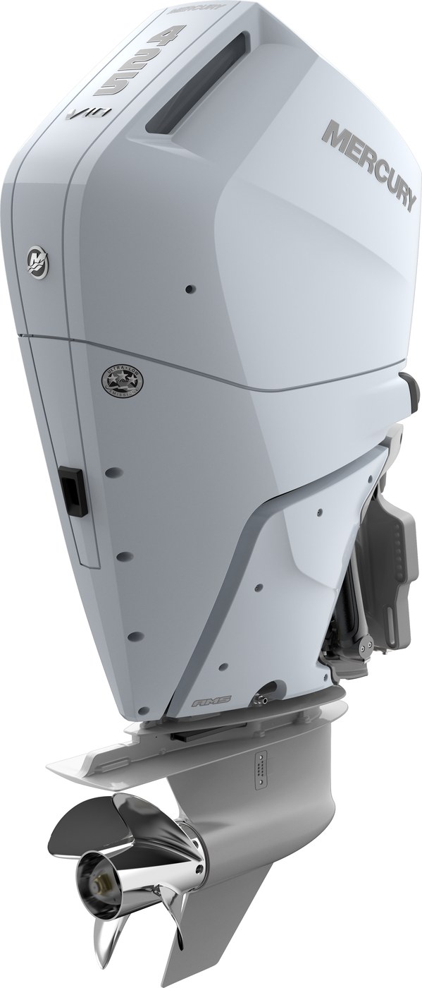 Mercury 425CXXXL Verado Cold Fusion White 142502168 — outboard motor