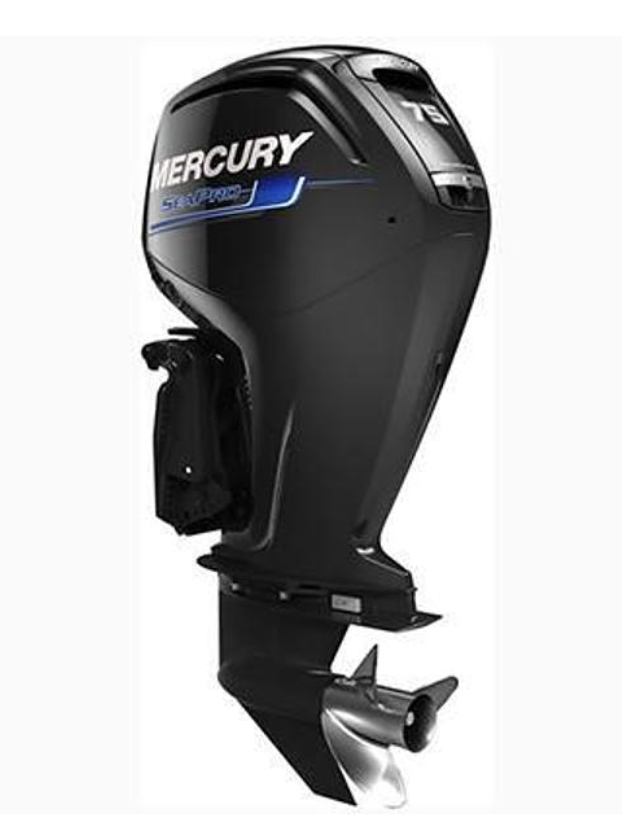 Mercury 75EXLPT SeaPro Command Thrust Tiller 1F7645TED — outboard motor