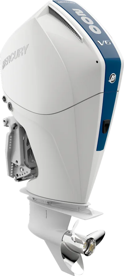 Mercury 200L FourStroke Warm Fusion White 12000003A — outboard motor — view 4