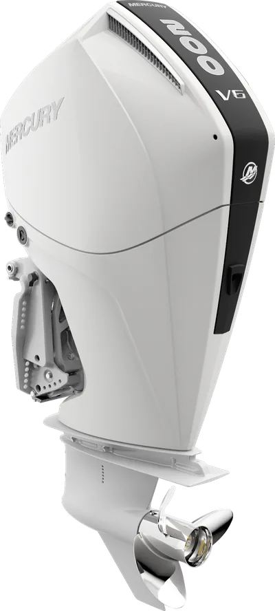Mercury 200L FourStroke Warm Fusion White 12000003A — outboard motor — view 6