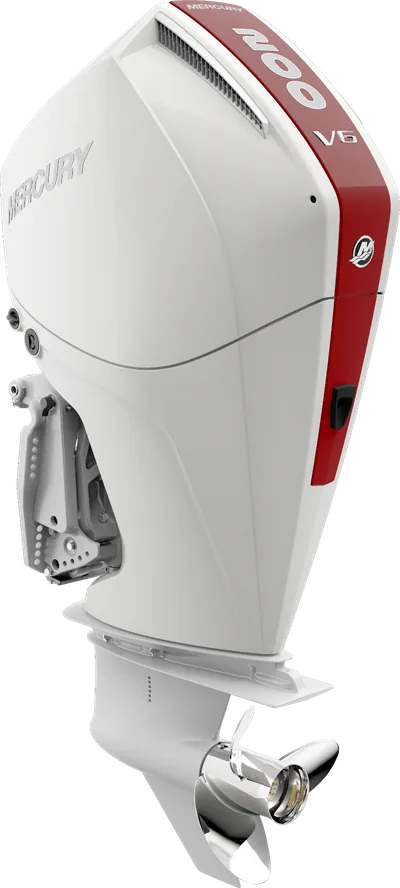 Mercury 200L FourStroke Warm Fusion White 12000003A — outboard motor — view 7