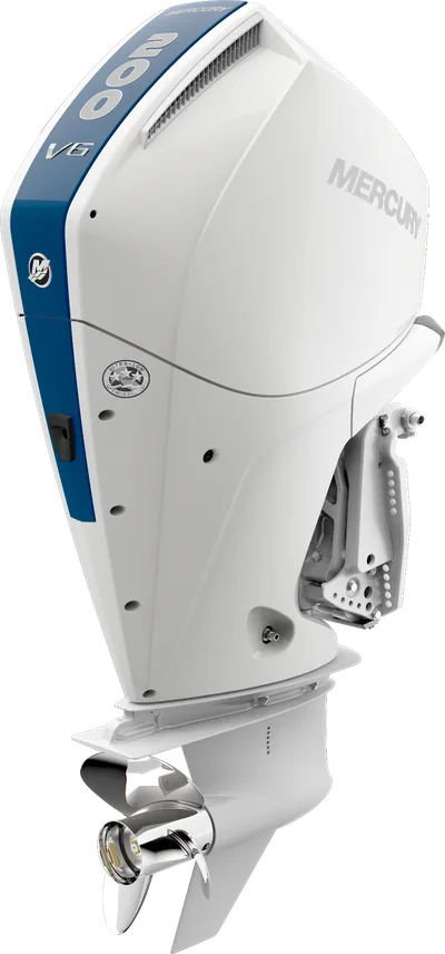 Mercury 200L FourStroke Warm Fusion White 12000003A — outboard motor — view 9