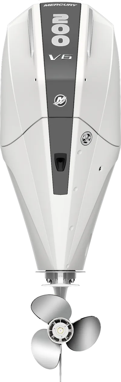 Mercury 200L FourStroke Warm Fusion White 12000003A — outboard motor — view 15