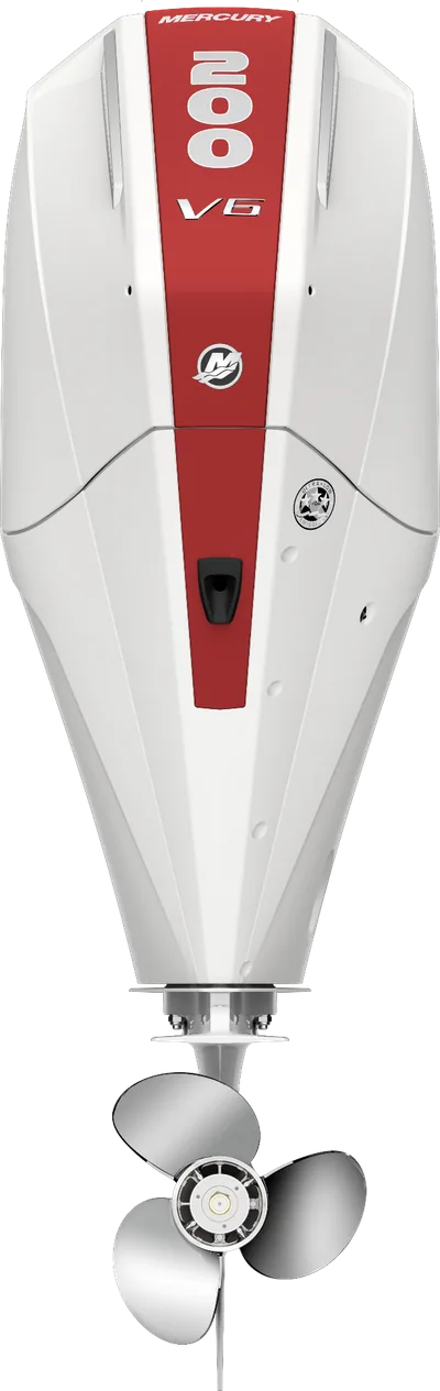 Mercury 200L FourStroke Warm Fusion White 12000003A — outboard motor — view 17
