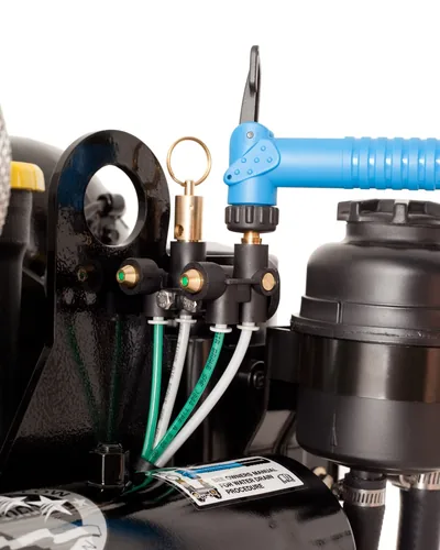 8.2L water drain tool in place